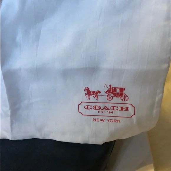 NWT Gorgeous Coach Leather Studded Duffle - Picture 8 of 8